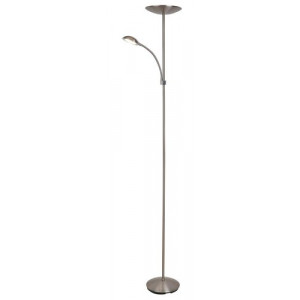 Lampadar Vlasta LED 18+5W metal/acril nichel Rabalux