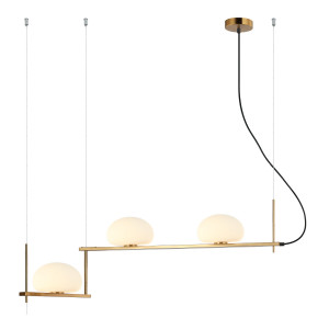 Lustra Kernio 3xG9 metal alama Italux