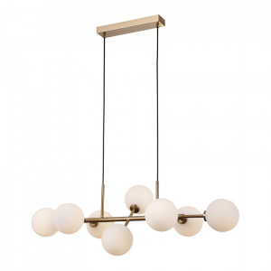 Lustra Mirellio 8xG9 metal auriu Italux