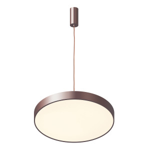 Lustra Orbital LED 30W 1800 lumeni metal/acril cafea Italux