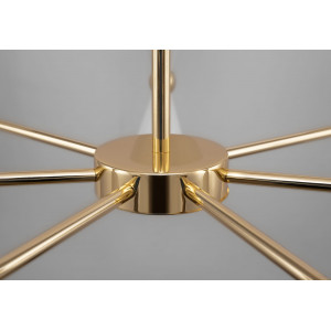 Lustra Vesper 14xE14 metal auriu/alb Maytoni