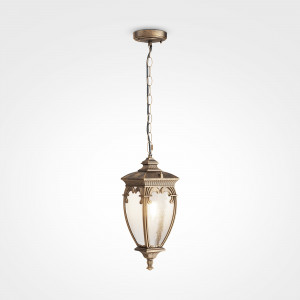 Pendul exterior Fleur 1xE27 metal bronz antichizat Maytoni