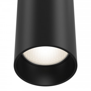 Pendul Focus 1xGU10 metal negru