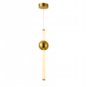 Pendul Halling LED 13.3W 1215 lumeni metal/sticla cupru Italux