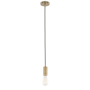 Pendul Moderna 1xE27 metal bronz antichizat Italux