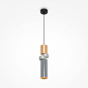 Pendul Palette 1xGU10 metal negru/argintiu/auriu Maytoni