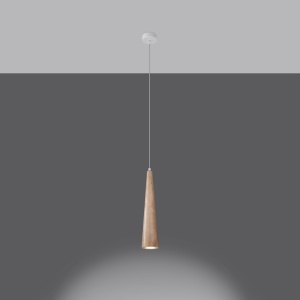 Pendul Sula 1xGU10 lemn natural wood cos - Img 3
