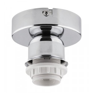 Plafoniera Bottom 1xE27 metal crom Rabalux