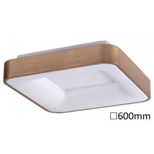 Plafoniera Carmella LED 50W metal/acril auriu/alb Rabalux