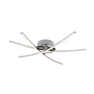 Plafoniera Cyclone LED 21W metal/acril crom/alb Rabalux