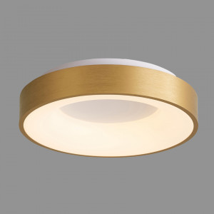 Plafoniera Giulia LED 40W 2200 lumeni metal/acril auriu Italux
