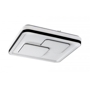 Plafoniera Hecate LED 40W metal/acril negru/alb Rabalux