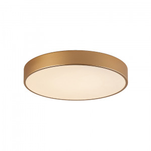 Plafoniera Orbital LED 35W 2100 lumeni metal/acril auriu sablat Italux