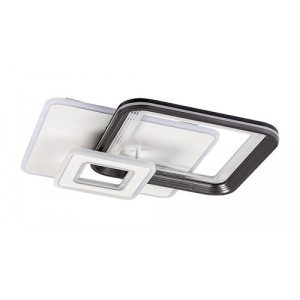 Plafoniera Stregobor LED 48W metal/acril gri/alb Rabalux