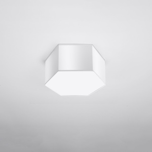 Plafoniera Sunde 15 2xE27 acril alb cube - Img 2