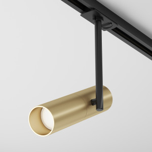 Proiector sina Elti 1xGU10 metal negru/auriu TR005-1-GU10-BG
