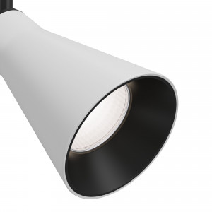 Proiector sina Virar 1xGU10 metal alb/negru