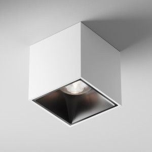 Spot aplicat Alfa LED metal alb/negru Maytoni C065CL-L12W4K