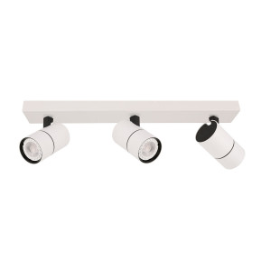 Spot aplicat Laconi 3xGU10 metal alb/negru Italux