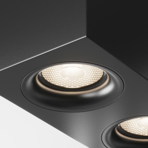 Spot aplicat Slim 2xGU10 metal negru Maytoni