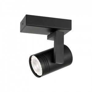 Spot aplicat Spiela 1xGU10 metal negru Italux