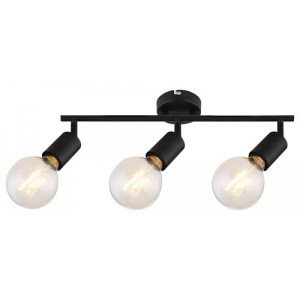 Spot bara Lamar 3xE27 metal negru Rabalux