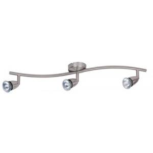 Spot bara Norman 3xGU10 metal nichel Rabalux