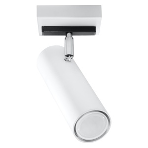 Spot Direzione 1xGU10 metal alb tubular
