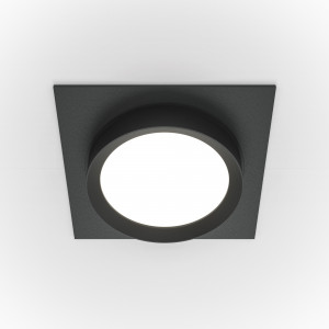 Spot incastrat Hoop 1xGX53 metal negru Maytoni DL086-GX53-SQ-B