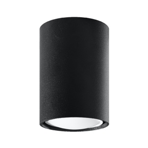 Spot Lagos 10 1xGU10 metal negru tubular