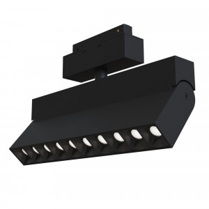 Spot magnetic sina Points Rot LED metal negru TR015-2-20W3K-B