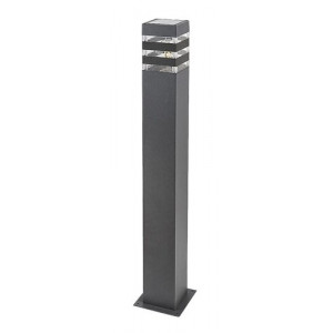Stalp exterior Ankara 1xE27 metal/acril antracit Rabalux