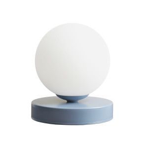 Veioza Ball 1xE14 metal/sticla albastru Aldex