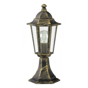 Veioza gradina Velence 1xE27 metal/sticla auriu antichizat Rabalux