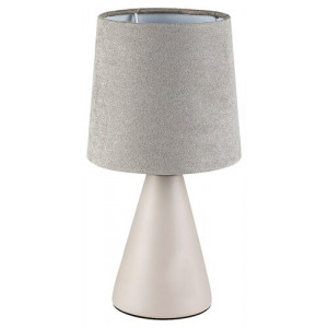 Veioza Nalani 1xE14 ceramica/textil bej Rabalux