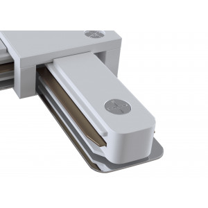 Accesoriu sina Conector L 1x acril alb
