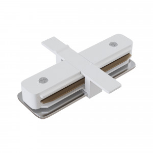 Accesoriu sina incastrata Conector liniar metal alb