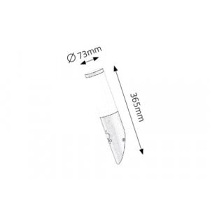 Aplica exterior Black torch 1xE27 metal/acril negru/alb Rabalux
