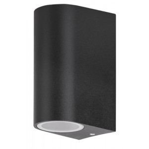 Aplica exterior Chile 2xGU10 metal/sticla negru Rabalux