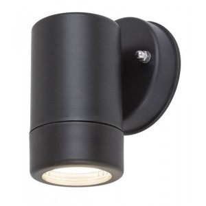 Aplica exterior Medina 1xGU10 acril negru/transparent Rabalux