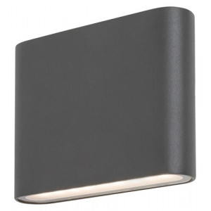 Aplica exterior Nesna LED 6W metal/sticla antracit/alb Rabalux RBL7951