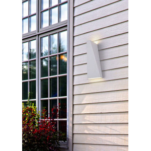 Aplica exterior Times Square LED metal alb Maytoni