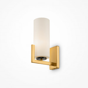 Aplica Fortano 1xE27 metal/sticla alama/alb Maytoni