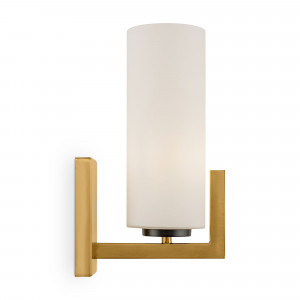 Aplica Fortano 1xE27 metal/sticla alama/alb Maytoni