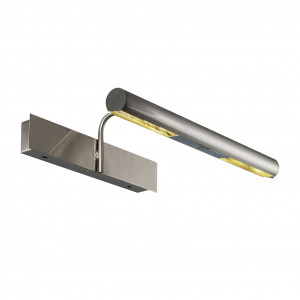 Aplica Gallery 2xG9 metal nichel satinat Italux