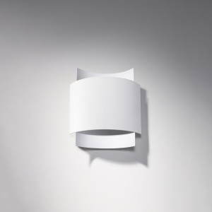Aplica Impact 1xG9 metal alb rectangular - Img 2