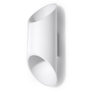 Aplica Penne 30 1xG9 metal alb tubular