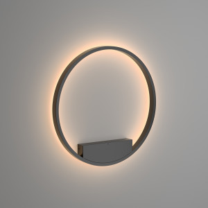 Aplica Rim LED metal negru Maytoni MOD058WL-L35B3K