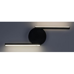 Aplica Sabira LED 8W metal/acril negru/alb Rabalux
