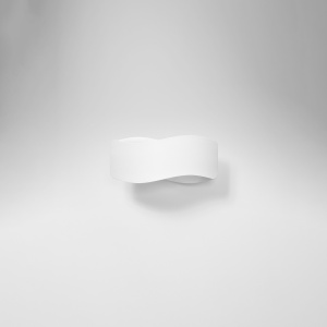 Aplica Tila 1xG9 metal alb rectangular - Img 2